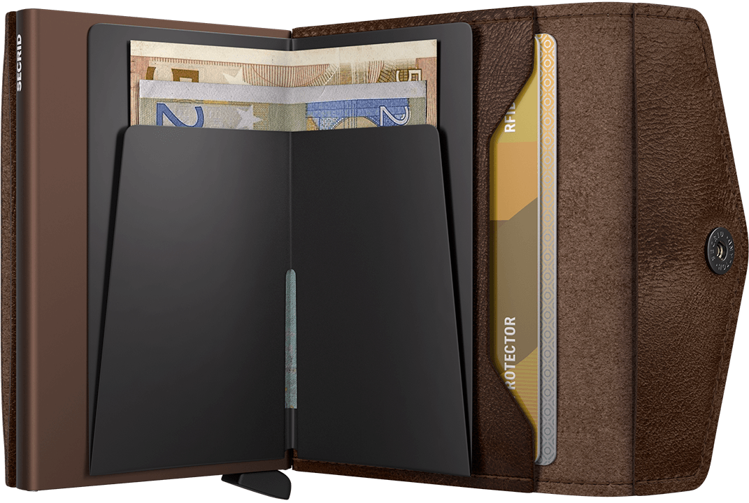 Envelopewallet Vintage Chocolate