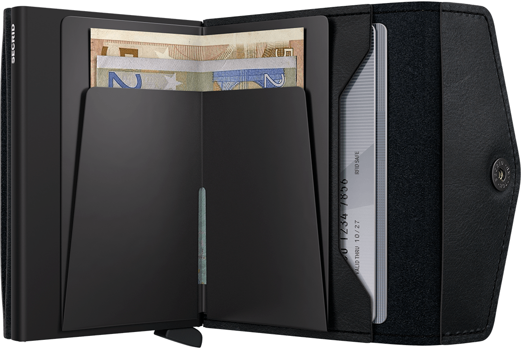 Envelopewallet Vintage Black