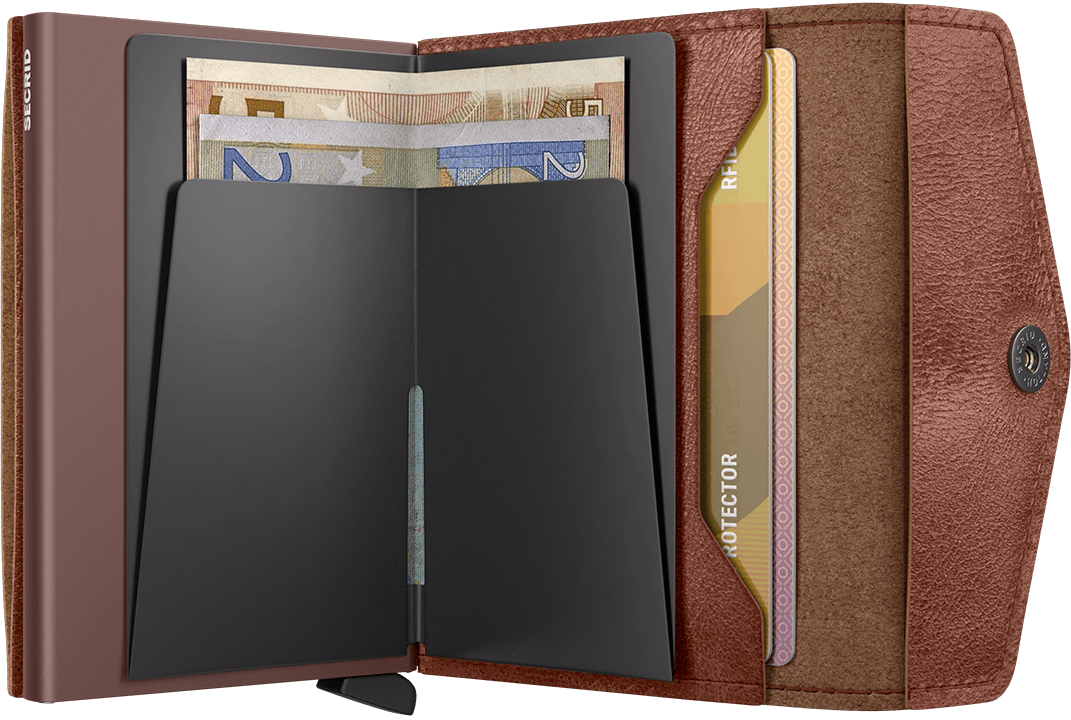 Envelopewallet Vintage Cognac