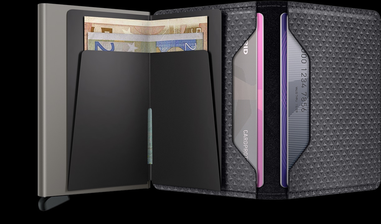 Pyramid Slimwallet Open