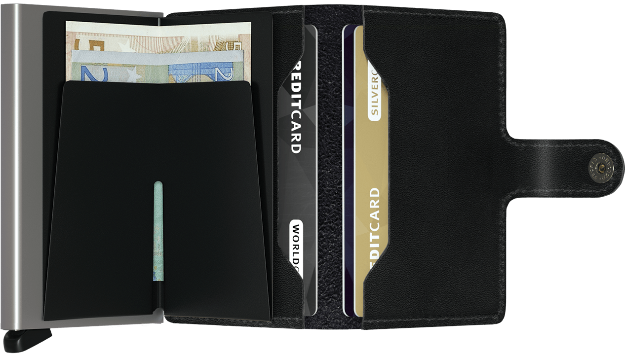 Porte carte anti piratage Secrid Mini wallet original black