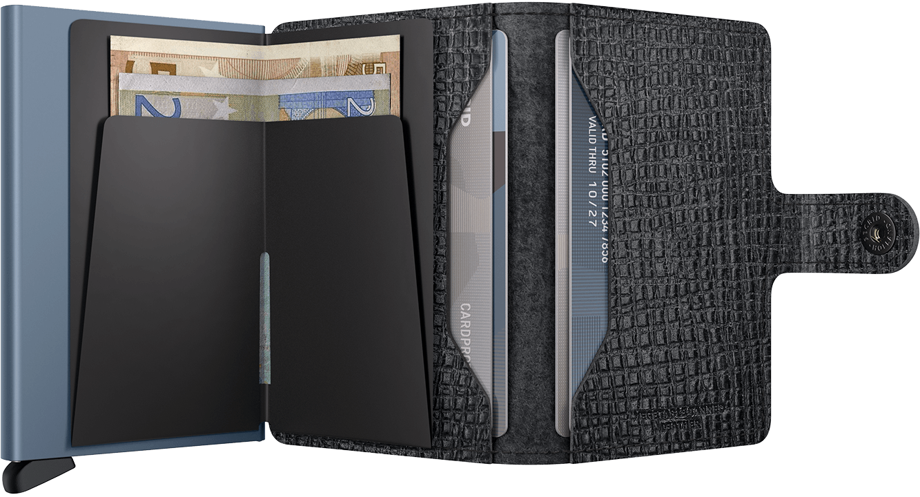 Palmellato Miniwallet Black Open