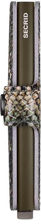 Serpent Miniwallet Green