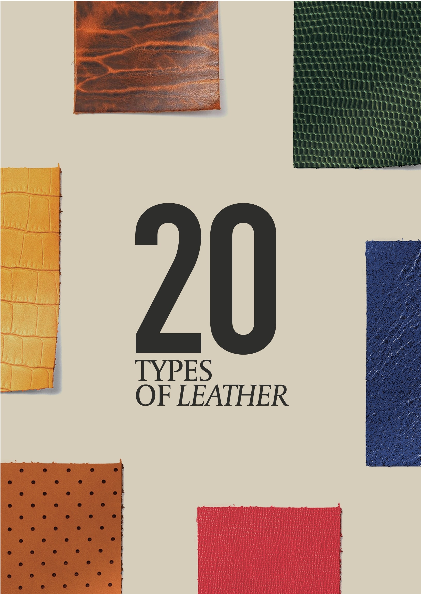 20 types of leather