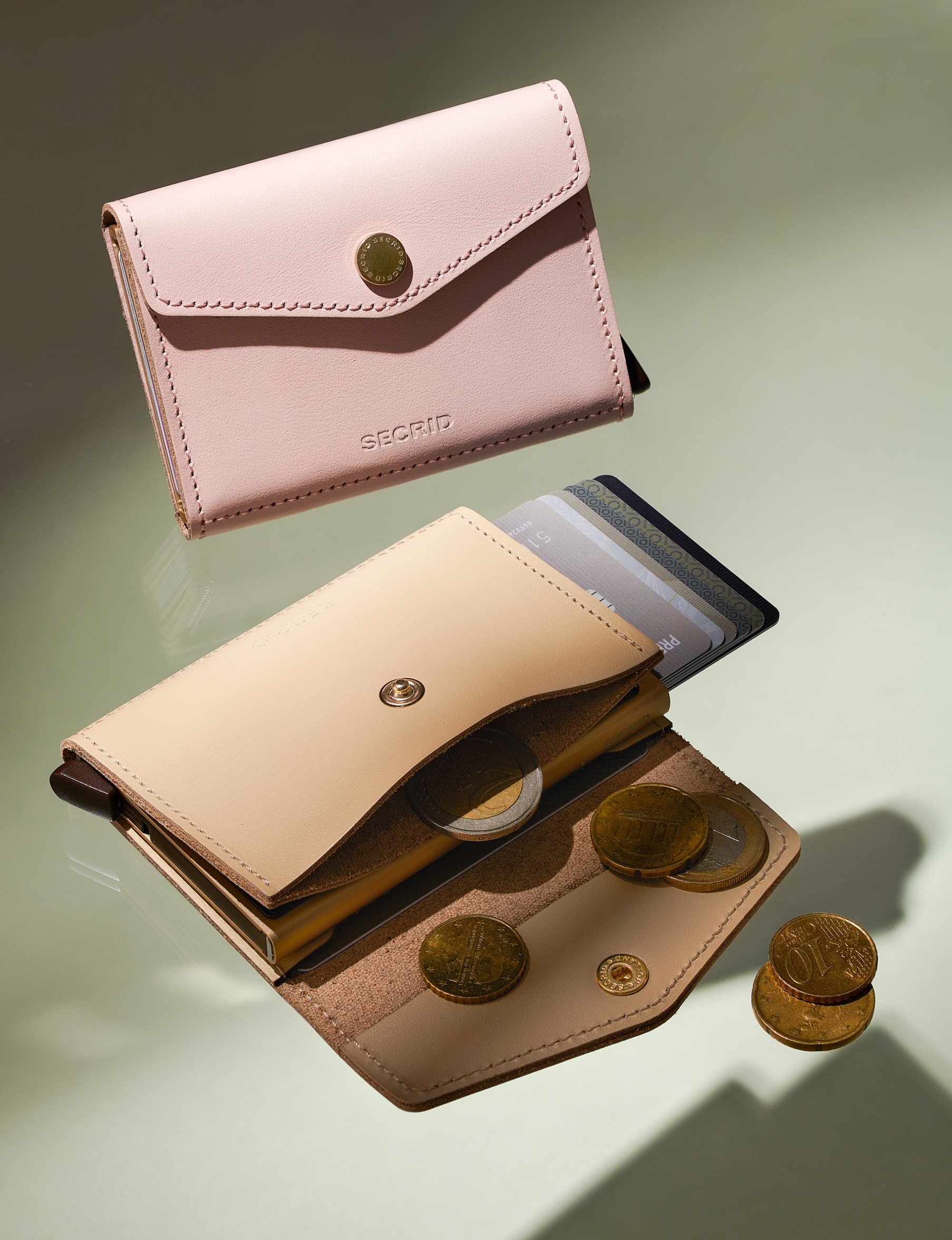 feminine collection envelope wallet