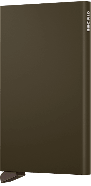 Front view image of cardprotector-cedar wallet