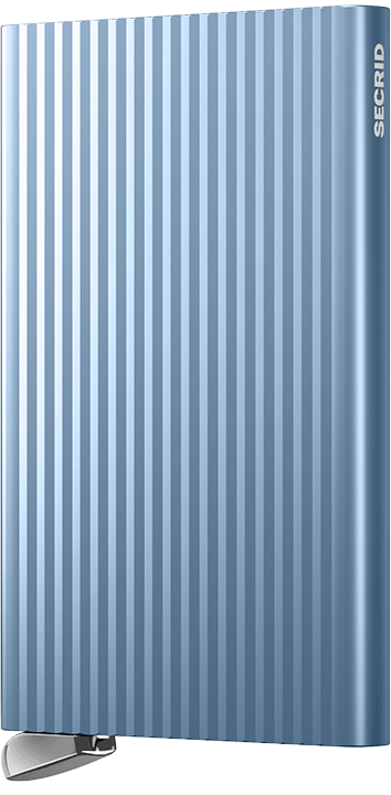 Cardprotector Fluted + Ice Blue