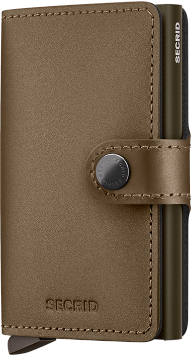 Secrid Miniwallet Matte Truffle & Orange