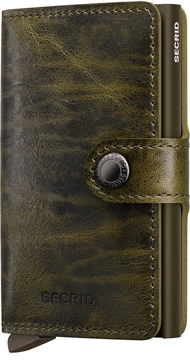Miniwallet Dutch Martin Cedar front