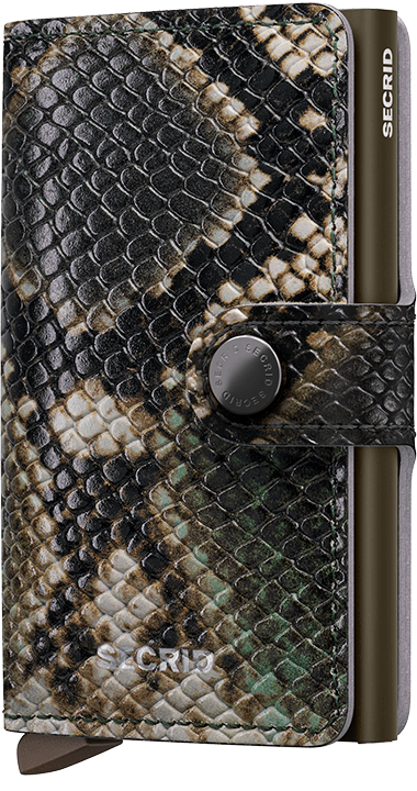 Serpent Miniwallet Green