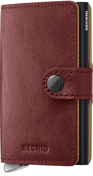 Front view image of premium-miniwallet-basco-brown wallet