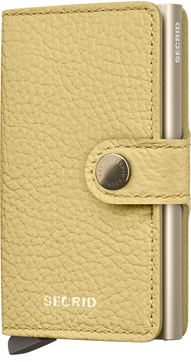 Miniwallet Pebble Butter Yellow