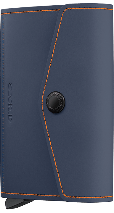 Envelope Matte Midnight Blue Orange