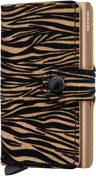 Miniwallet Zebra Beige