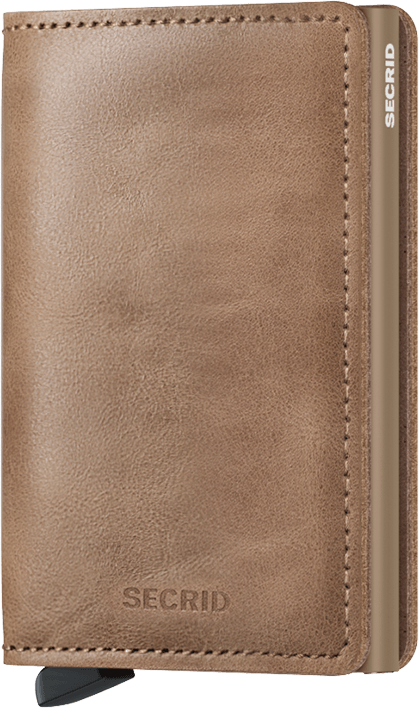 Slimwallet vintage taupe