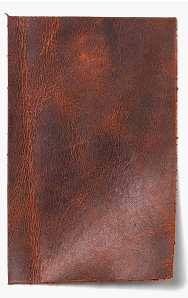 Vintage leather sample