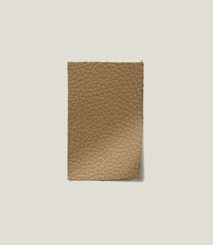 0401~MM6 TEXTURED PEBBLE GRAIN LEATHER HALF ZIP WALLET