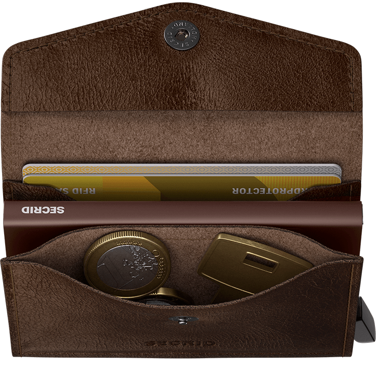 Envelopewallet Vintage Chocolate