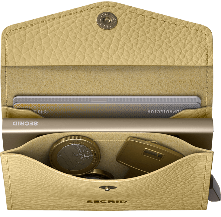 Envelopewallet Pebble Butter Yellow