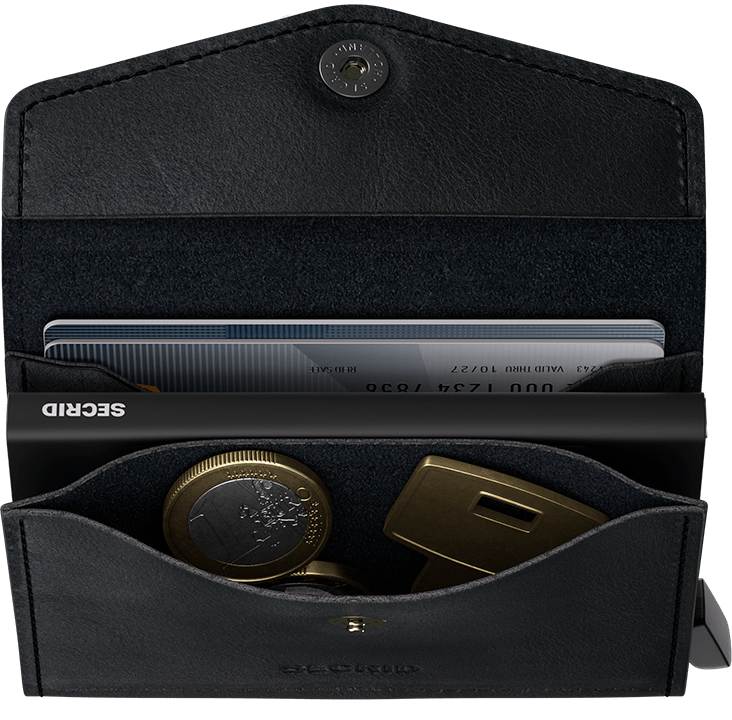 Envelopewallet Vintage Black