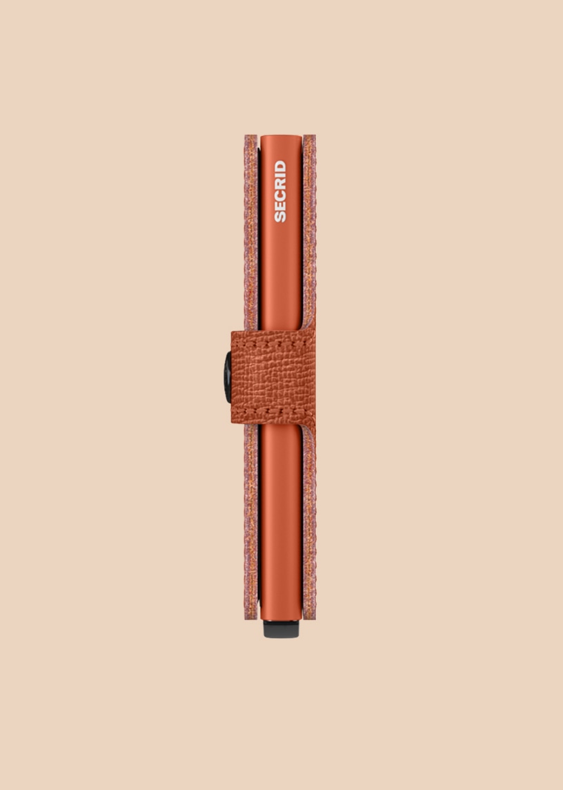 secrid wallet original collection crisple orange