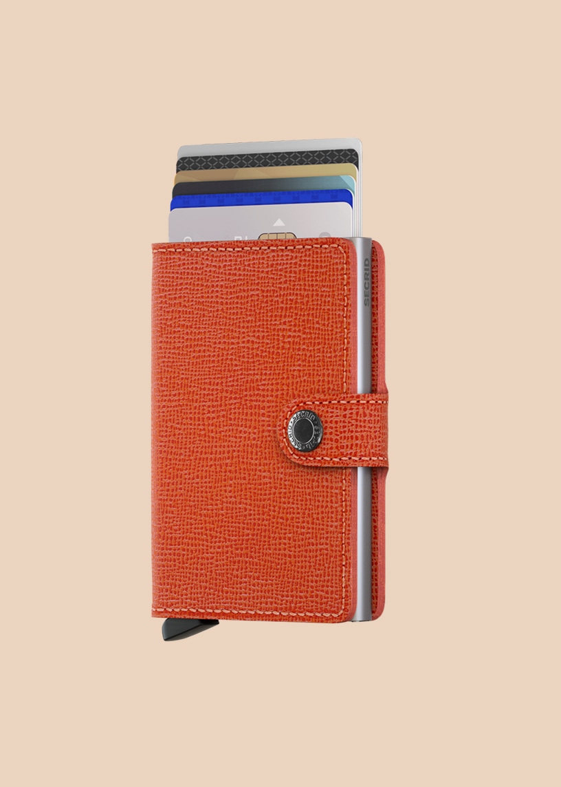 secrid wallet original collection crisple orange