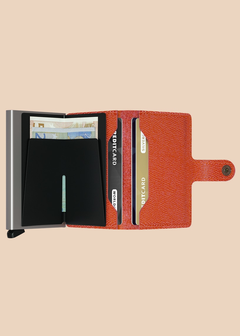 secrid wallet original collection crisple orange