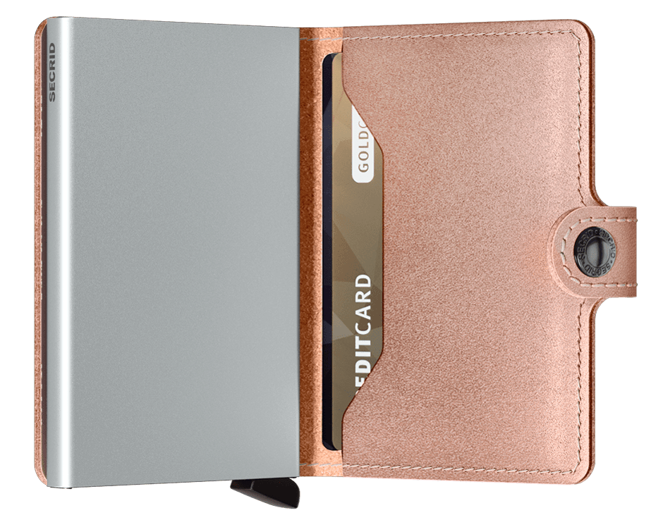 Vruchtbaar Op de een of andere manier lekken Secrid Miniwallet Metallic Rose