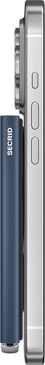 Cardprotector fluted for Magsafe Navy plus side-phone