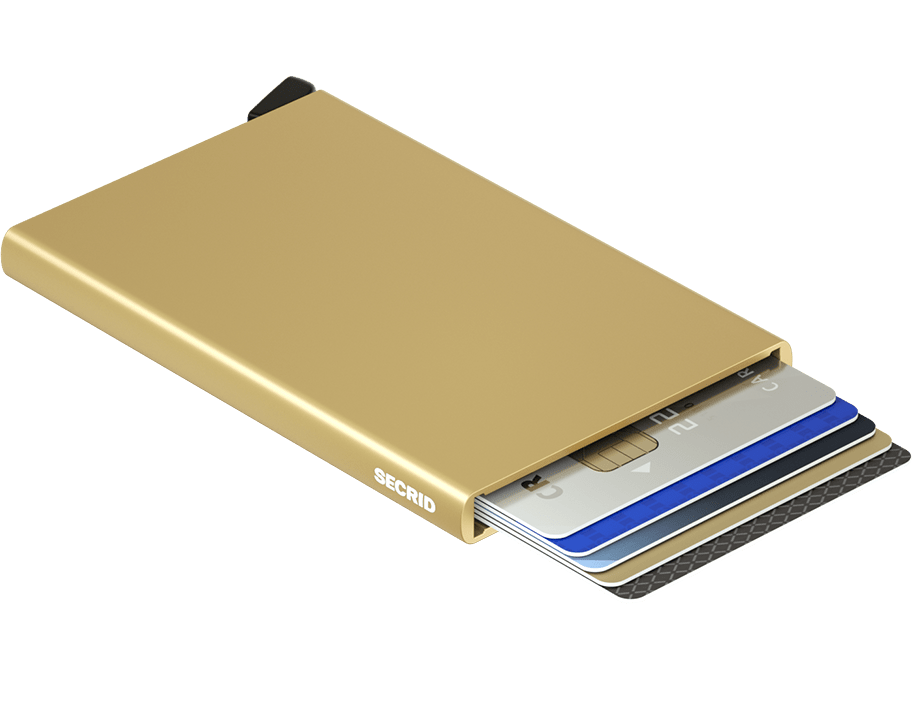Secrid cardprotector gold open