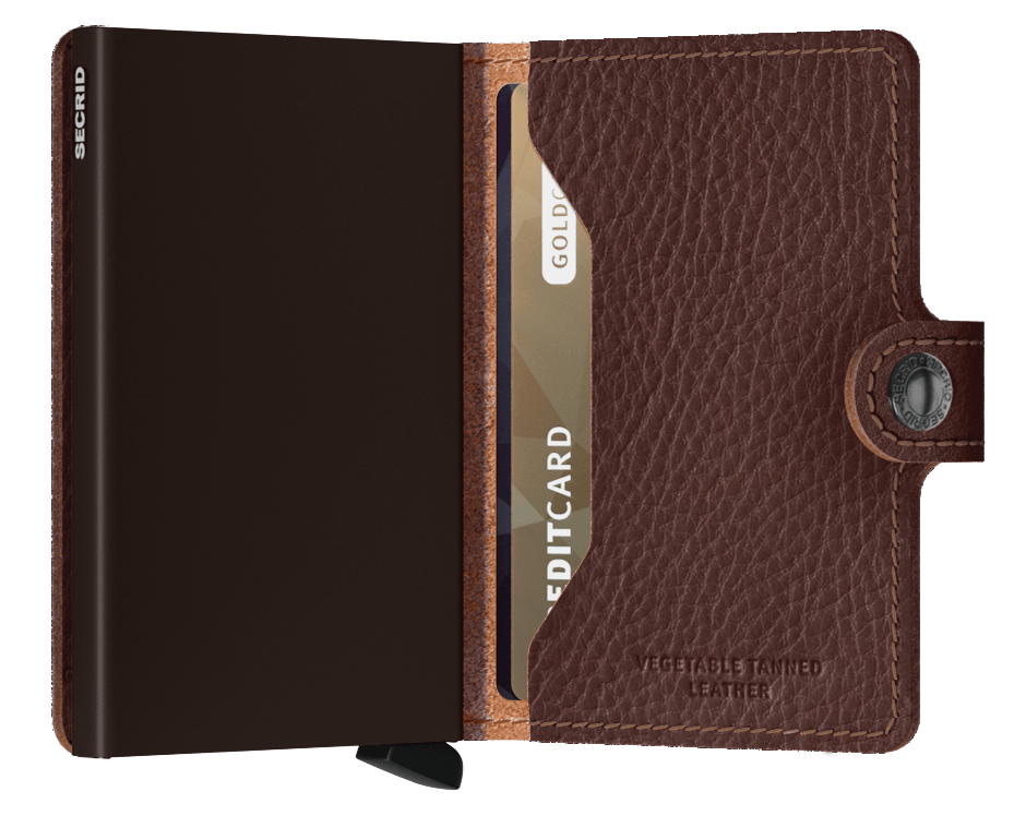 Secrid miniwallet veg espresso brown expl