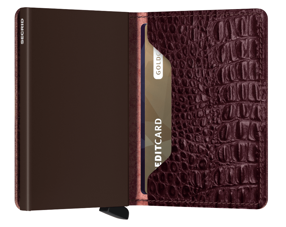 Secrid slimwallet nile brown expl