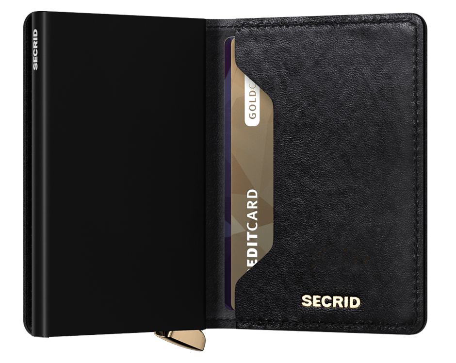 Secrid slimwallet emboss diamond black expl