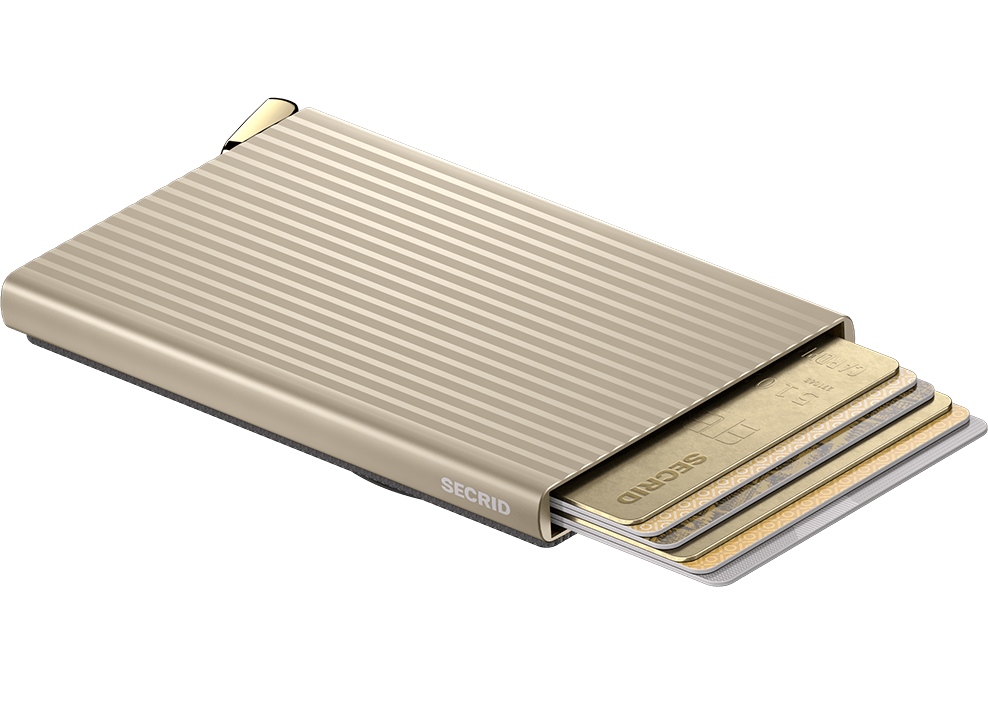 Premium Cardprotector+ Fluted for Magsafe Cashmere | Secrid