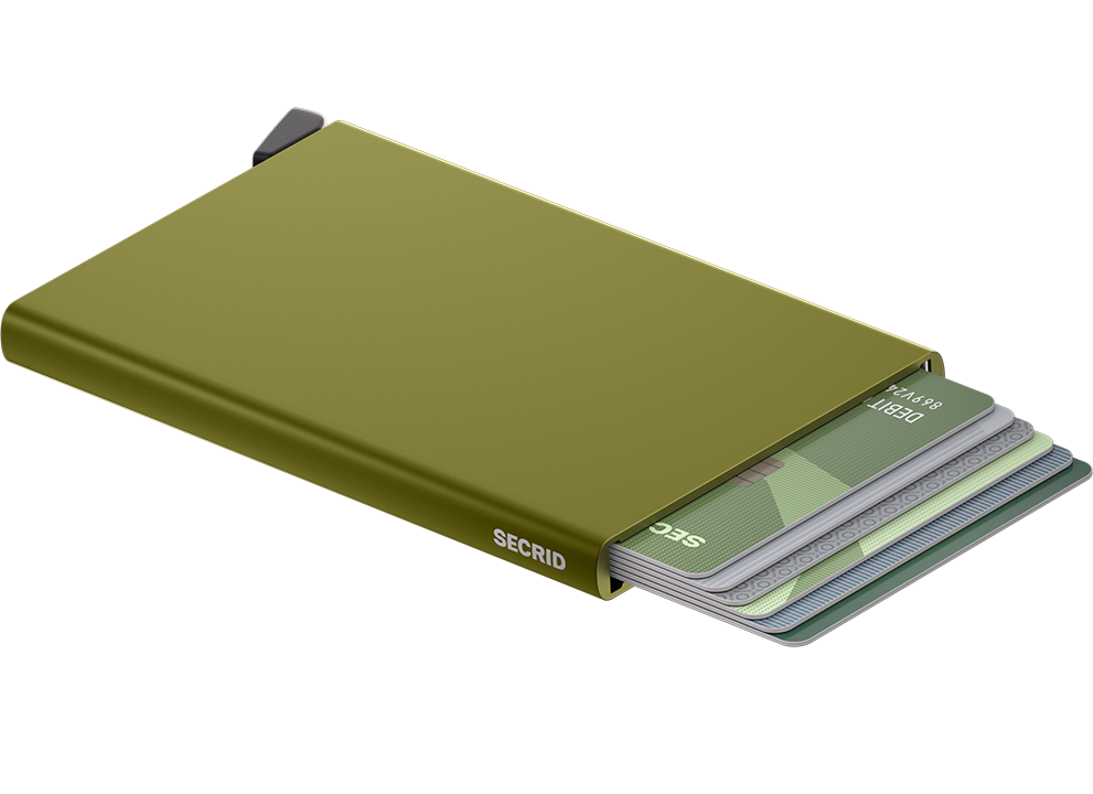 Secrid cardprotector kelp open