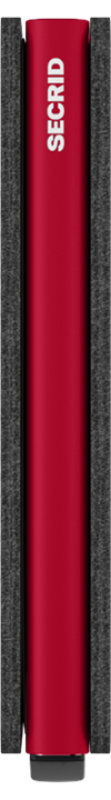 Slimwallet Optical Black-Red side