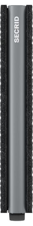 Slimwallet Cubic Black-Titanium front