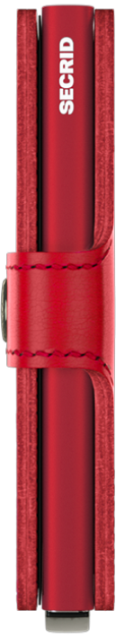 miniwallet original red-red side