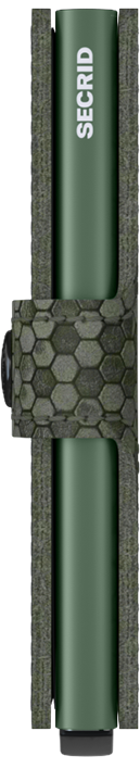 Miniwallet Hexagon Green
