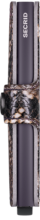 Serpent Miniwallet Purple
