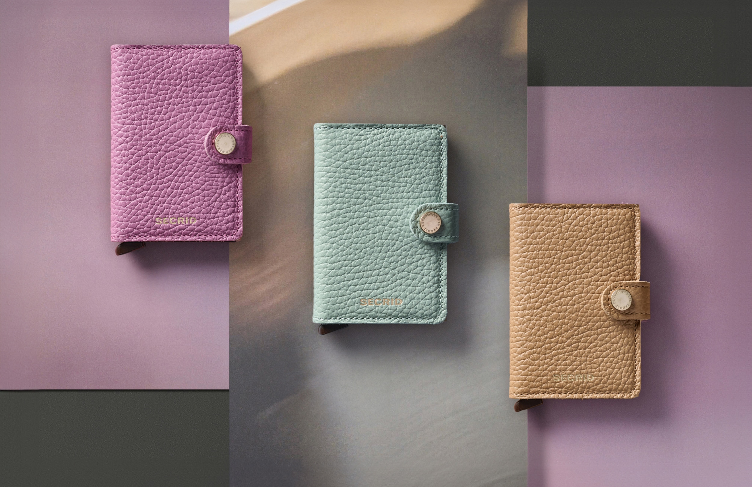 secrid header pebble wallets collection atumn winter 2024