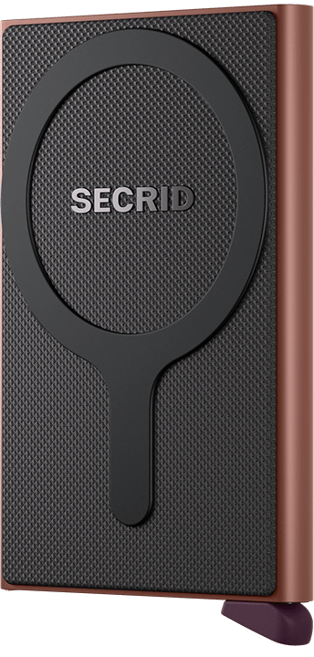 Front view image of cardprotector-for-magsafe-rose wallet