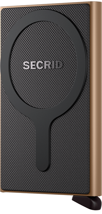 Front view image of cardprotector-for-magsafe-sand wallet