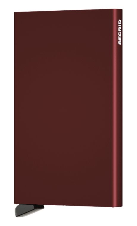 Front view image of cardprotector-bordeaux wallet