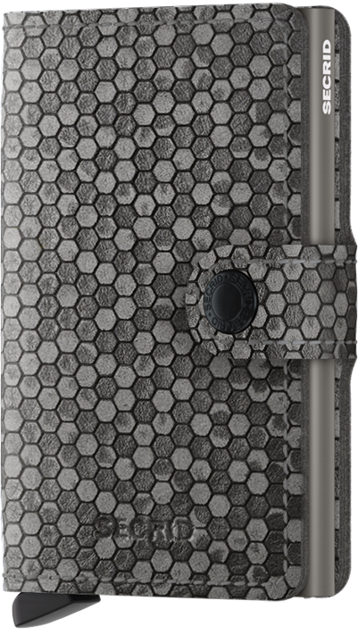 Miniwallet Hexagon Grey