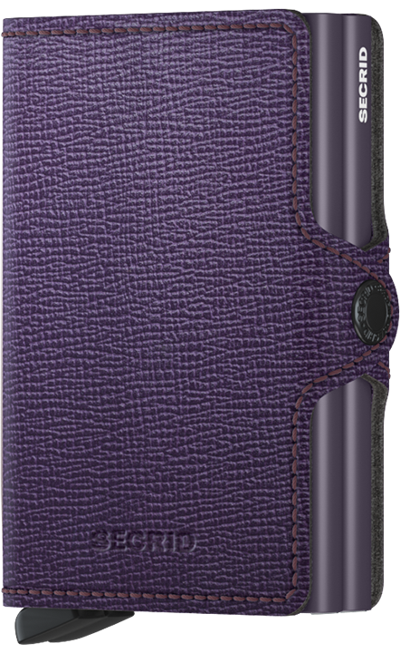 Twinwallet Crisple Purple front