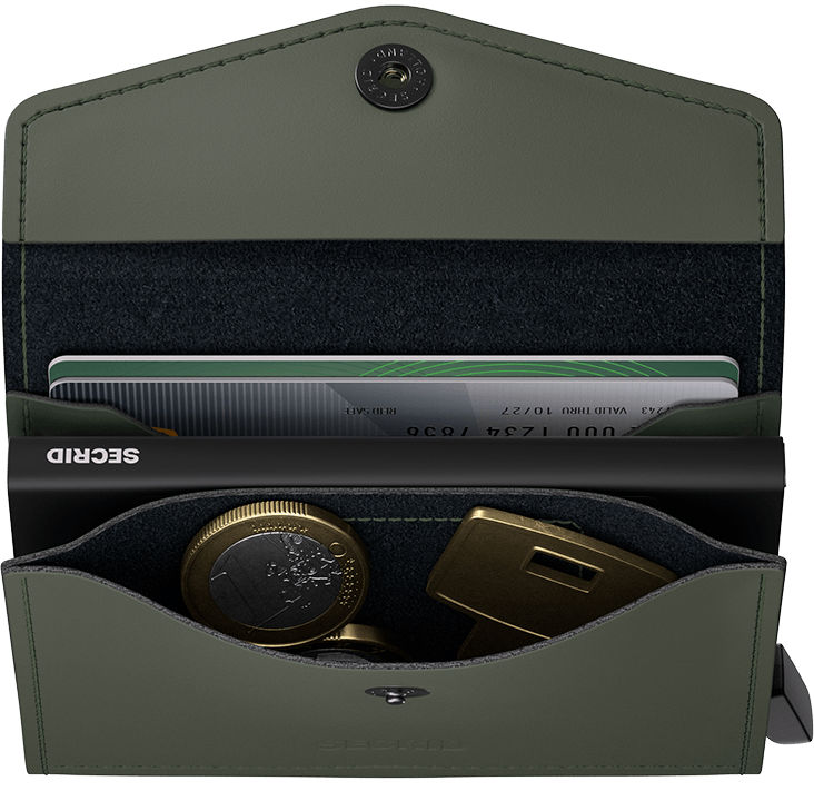 Envelope Matte Green Black