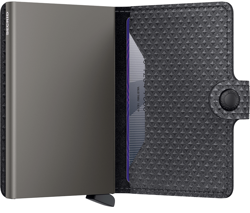 Pyramid Miniwallet Grey